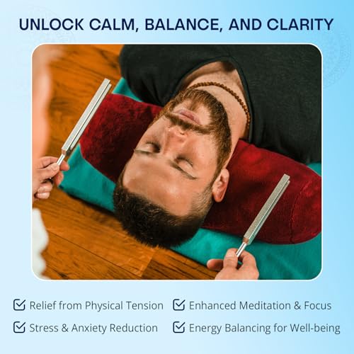 528 hz Tuning Fork for Healing - Precision-Machined Aluminum Alloy - Made in USA - Chakra Healing, Sound Therapy, Reiki, Yoga, Energy Balancing Tools - Tuning Fork Medical Grade. - size: 528 hz