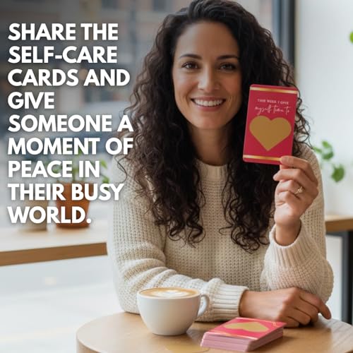 Self-Care Scratch-Off Activity Cards ā 52-Week Wellness Challenge Deck for Mindfulness, Stress Relief & Self-Love Rituals, 4.7 x 2.8 Inches - style: Self Care