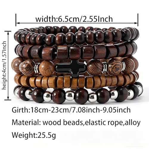 Gothic Bracelet Adjustable Punk Braided Leather Multilayer Grunge Set Bracelets Emo Metal Cuff Wrap Bangles Meaningful Gift - color: J-BZ-33