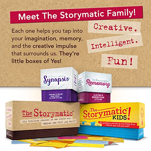 Storymatic Classic – Creative Writing Prompts and Story Games – Storyteller Cards – Teacher Tool