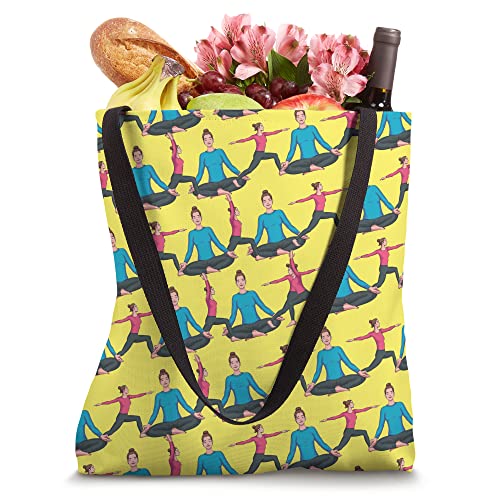 Yogi Pattern Spiritual Meditation Zen Buddhism Yoga Tote Bag