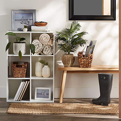 DII Hyacinth Collection Storage Baskets, Dark Brown, Medium Set, 2 Piece - color: Dark Brown, size: Medium Set, Single Size