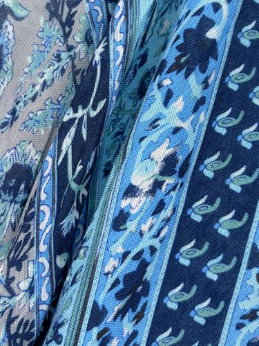 Kimonos for Women Swimsuit Coverups Beach Cover Up Swimwear Cardigan Summer - color: Multi Blue