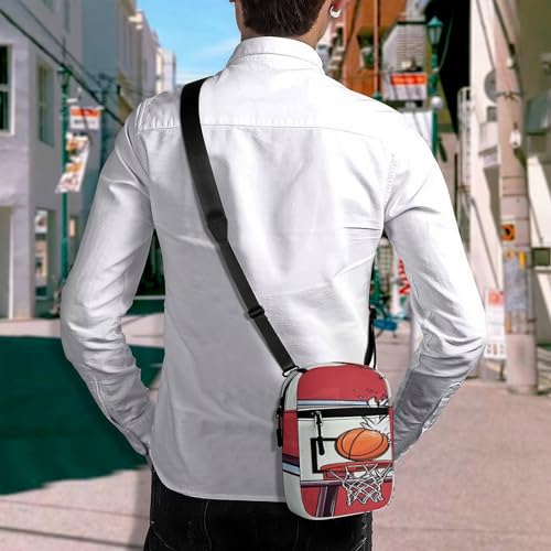 Stylish Messenger Bags Easy to Clean, Sling Backpack with Zipper, Crossbody Bag for Gym - color: Picture(341)