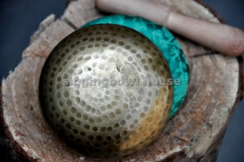 3.5 Inch Tibetan Buddhist Singing-Hand beaten singing bowl, Genuine singing bowl from Tibet