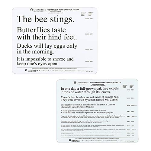 Lighthouse PowerCard “Bee” Continuous Text Card, 40cm / 16 in LH 9261