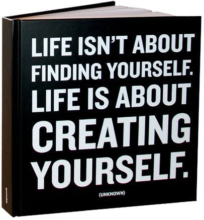 Creating Yourself Journal - from Quotable Cards