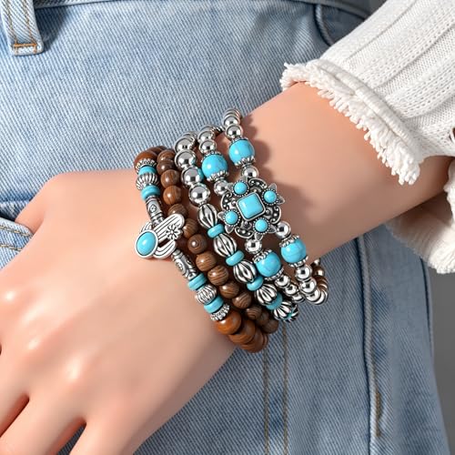 Gothic Bracelet Adjustable Punk Braided Leather Multilayer Grunge Set Bracelets Emo Metal Cuff Wrap Bangles Meaningful Gift - color: J-BZ-72