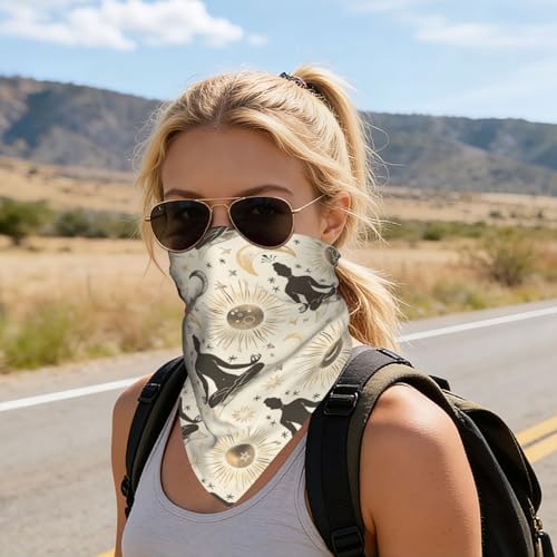 Yoga Meditation (10) Print Large Bandana For Men Women, 22 × 22 In Head Scarf,Cowboy Bandana Headwrap Neck Scarf