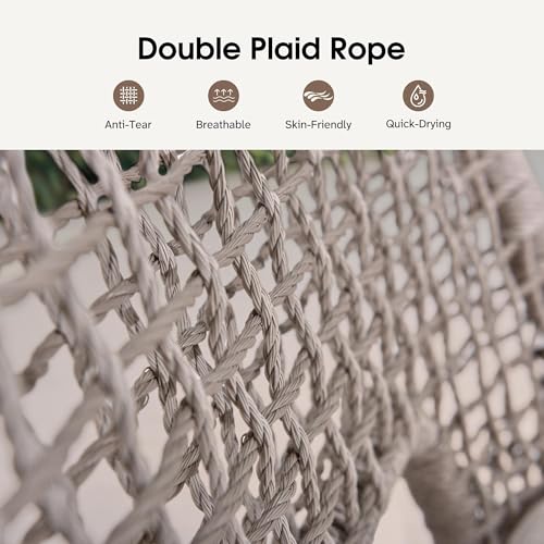 PURPLE LEAF Counter Height Bar Stools Set of 4 Rattan Chair Boho Aluminum Woven Counter Stools with Back and Footrest Modern Patio Seating 24.8 Inches Outdoor Barstools - color: Classic/Plaid, size: 4pc-24.8"h