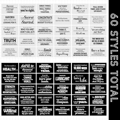 Jinei 300 Inspirational Affirmation Cards Bulk Daily Positive Motivational Gifts Cards Small Mini Encouragement Quotes for Women Coworker Team(Famous Quotes) - style: Famous Quotes