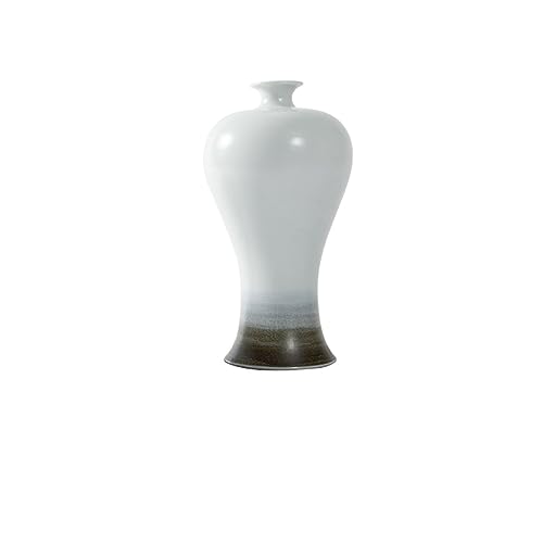 Table Decor Vase Chinese Ink Ceramic Vase Ornaments Home Zen Vase Flower Living Room Dining Table Porch Decorations Flower Vases for Centerpieces (Size : Small)