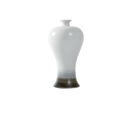 Table Decor Vase Chinese Ink Ceramic Vase Ornaments Home Zen Vase Flower Living Room Dining Table Porch Decorations Flower Vases for Centerpieces (Size : Large)
