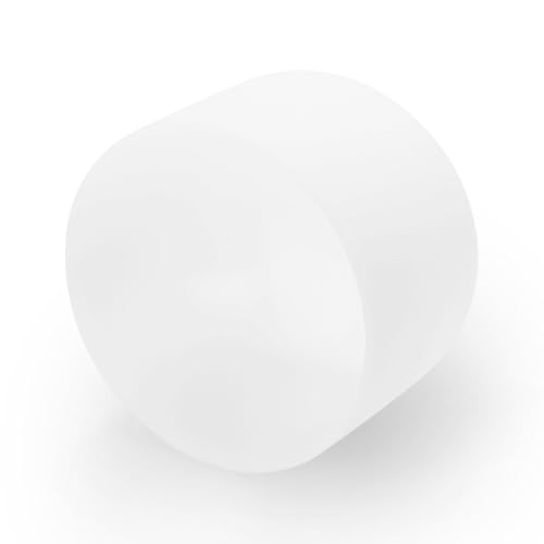 Crystal Struck Bowl 8in White, Clear Sound Resonate with Healing Power, Meditation Tool for Mental (Note C)