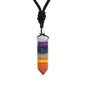 7 Chakra Necklace - Healing Stones Jewelry, Energy Balance & Energy Absorbing Necklace for Adults, Meaningful Chakra Gifts