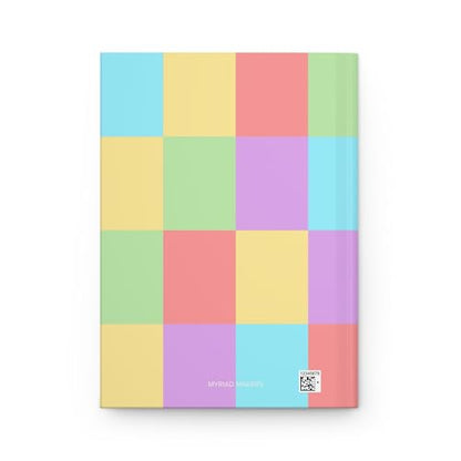 Hardcover Gratitude Journal | Matte Geometric Notebook G