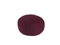 Round Buckwheat Zafu Meditation Cushion - color: Burgundy