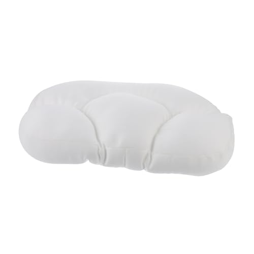 Cabilock Tender Waist Pad and Neck Protector Pillow Portable Back Support Cushion for Travel Airplane Camping Adults Pregnant Mothers and Seniors White