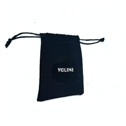 YGLINE Boho Handmade Natural Stone Bead 3 Row Wide Wrap Wrist Statment Bracelet Jewelry Collection - color: Black Mix