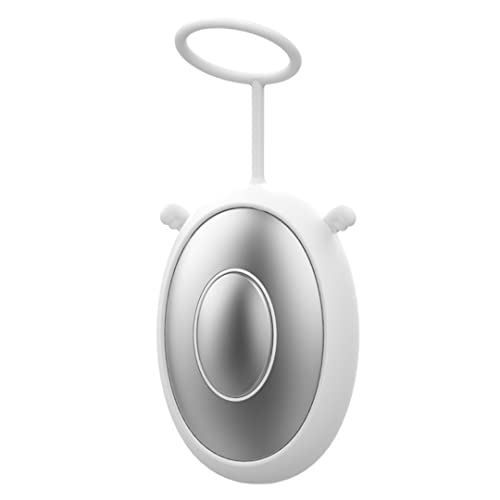 Wokyo Sleep Aid Instrument Handheld Sleep Aid Machine Brain Massage Adjust Heart Rate for Improve Sleep Deep Relaxation (White) - color: White