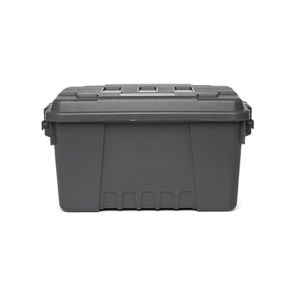 Plano Storage Trunks - color: Charcoal, style: Small - 3 pack