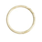 Pierced Owl Thin Marbled Pattern Bangle Bracelet - style: Ivory