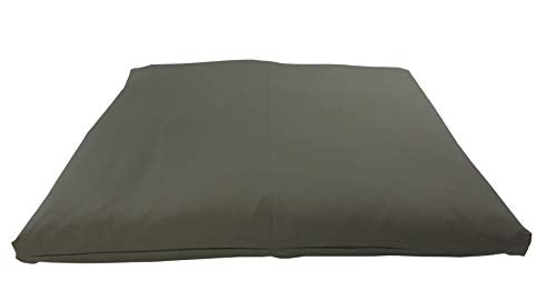 Round Zafu and Zabuton Meditation Cushion Set (2pc) - color: Olive