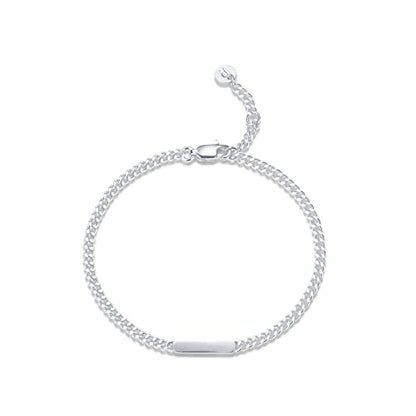 PAVOI 14K Gold Plated Lightweight Chain Bracelet | Bracelets for Women - style: Curb Link
