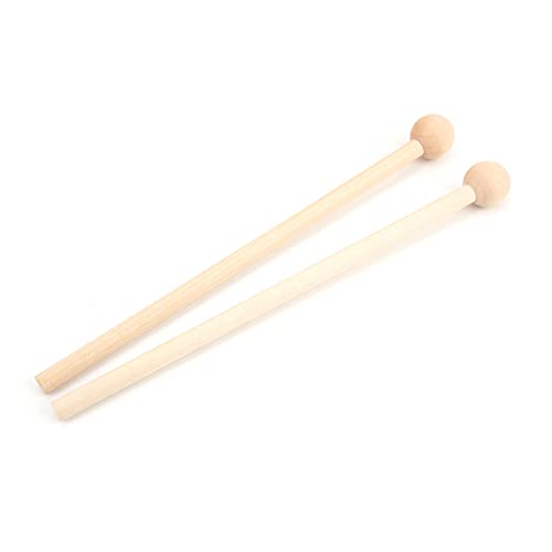 Qiilu Percussion Rhythm Blocks for Kids - Wooden Percussion Block 5 Tones Maple Rhythm Blocks with Hammer for National Opera Music - Wood Musical Instrument