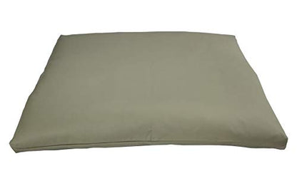 Round Zafu and Zabuton Meditation Cushion Set (2pc) - color: Sand