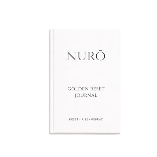 NURŌ Golden Reset Guided Journal + Affirmation Cards Set (White)