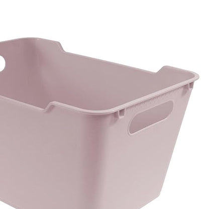 Keeeper Storage Box with Textured Surface, Plastic, Grey, 6 l - color: Gray, size: 6 l