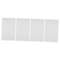Hemobllo 4pcs Extra Large Pouch Storage Bags Large Bags for Storage Cover Luggage Blanket Reusable x Foldable