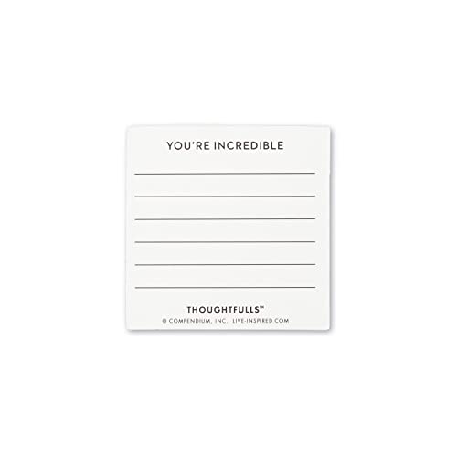 Compendium ThoughtFulls Pop-Open Cards — 2-Pack of You're Awesome, Yay, You! — 60 Pop-Open Cards, Each with a Different Message Inside - color: You're Awesome, Yay You