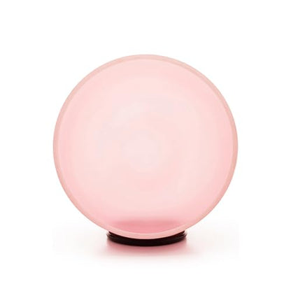 Hye-eun Pink Crystal Singing Bowls Set, 432hz 8"G 10"F 12"C 3pcs Frosted Quartz Chakra Sound Bowl with Beige Carrying Case for Sound Healing Yoga Meditation - color: 432hz 8"G 10"F 12"C Pink 3pcs