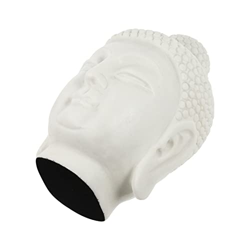 Zerodeko 1Pc Zen Style Buddha Statue Adornment Indoor Landscape Sculpture for Office and Home Tranquil Figurine with Details Safe Environmental Material