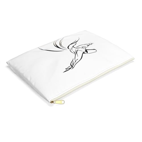 3dRose Sufi Meditation - dervish, mevlevi, prayer, semasen, semazen, spiritual, sufis Accessory Pouch Large - size: Large