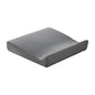 kowaku Meditation Cushion Multipurpose Floor Pillow Ergonomic Design Seating for Adults Support Pad for Balcony Bedrooms Board Game, Gray Small