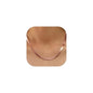 FOCALOOK 14K Gold Plated Necklaces for Women, Fashion Herringbone Choker Necklace Stainless Steel Flat Snake Chain 3/5MM(W) 12.5"/15"/18"+3.5"(L) - color: 5MM-Rose Gold-18"