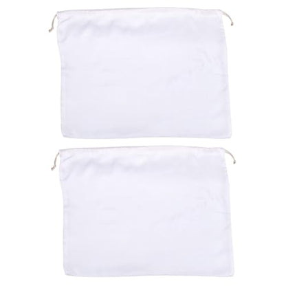 Holibanna 2pcs Drawstring Storage Bag Household Bundle Capacity for Clothes and Quilts Space-saving Organizer for Home and Travel