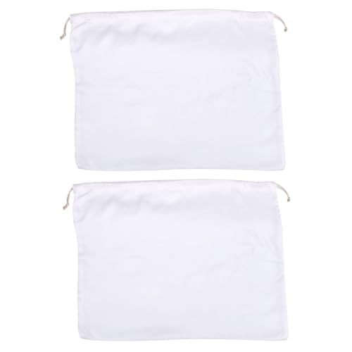 Holibanna 2pcs Drawstring Storage Bag Household Bundle Capacity for Clothes and Quilts Space-saving Organizer for Home and Travel