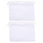 Holibanna 2pcs Drawstring Storage Bag Household Bundle Capacity for Clothes and Quilts Space-saving Organizer for Home and Travel