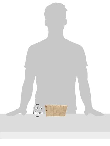 Wenko Adria 22198100 Storage Basket Plastic 19 x 10 x 14cm beige - color: Beige