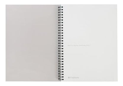 Blank Spiral Notebook 10.12 x 7.36 in (B5), 160 Pages Blank Paper, Notebook for Sketching, Writing & Study, Calendar Card Included (2025) (Old Rose) - color: Old Rose