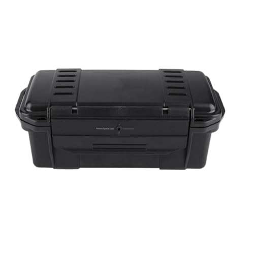 Outdoor Case, Water Proof Dry Box Shockproof and Pressureproof Sealed Storage Tool Organizer Electronic Devices Carry Protector for Camping Hiking