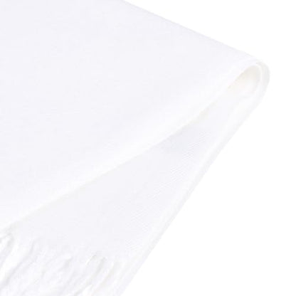 TZ Promise Women Pashmina Shawls and Wraps for Evening Dresses,Soft Large Long Scarf for Wedding,Bride Bridesmaid Gifts - color: White