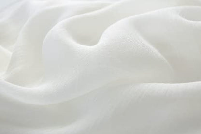 Jeelow Solid Color Scarf Wrap Shawl for Women Men – Soft Lightweight Head Scarf, All Season, Travel Beach Office Daily Wear - color: White Modal