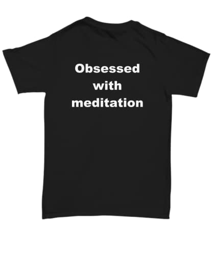 Meditation, Yoga Shirt Men and Women, Meditation Shirt, Yoga Gifts, Yoga Teacher Gifts, Relax Gifts for Her for Him - size: 3X-Large