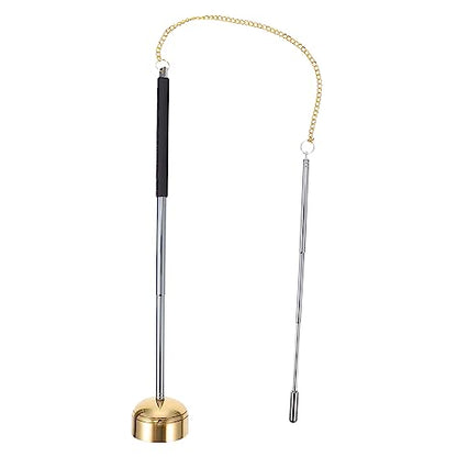 Telescopic Chime for Meditation and Rituals Flexible Buddha Utensil for Temple Use Lightweight Dharma Tool for Ceremonies Simple and Practical Design for Chanting