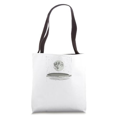 Peaceful Moon Meditation Tote Bag